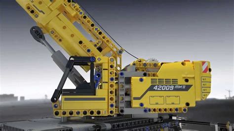 Lego Technic 42009 Mobile Crane Mk Ii Lego 3d Review Youtube