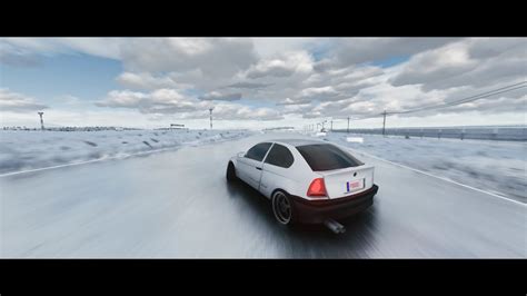 BMW E46 Compact Ice Lake Drifting II Assetto Corsa YouTube