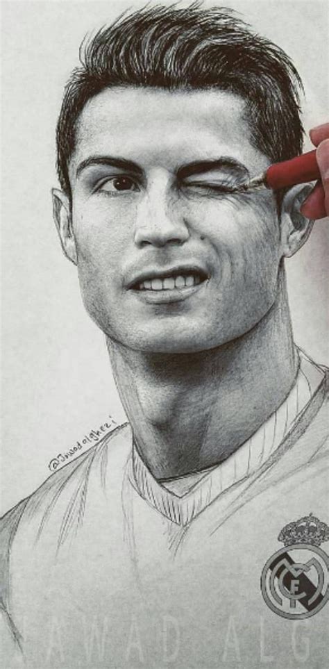 How To Draw Cristiano Ronaldo Celebrities Ronaldo Cri