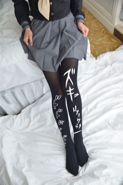 Jojos Bizarre Adventure Velvet Pantyhose Tights Stockings Sock Cosplay