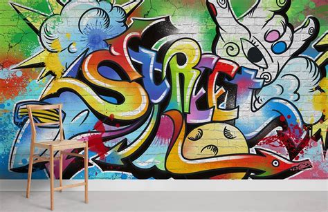 Graffiti Mural Wallpaper And Wall Mural For Room Ever Wallpaper Uk