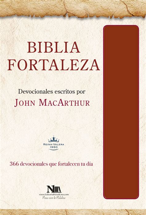 Rvr 60 Biblia Fortaleza Reina Valera 1960marrón 9781941538548 John