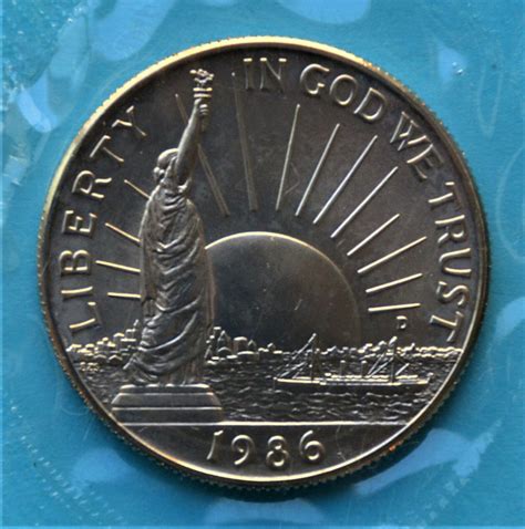 1986 Statue Of Liberty Commemorative Clad Half Dollar50cuncogp