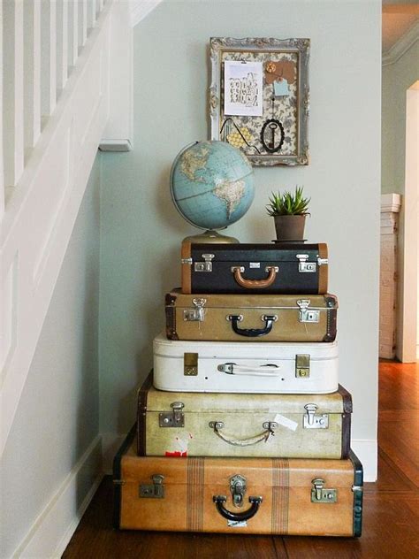 Creative Ways To Incorporate Vintage Suitcases In Home Decor