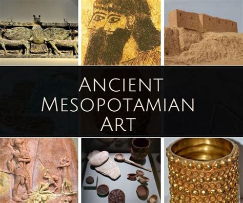 Ancient Mesopotamian Art And Architecture Including Sculpture Temples
