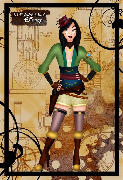 Disney Goes Steampunk 9 Princesses With Spunky Style Bit Rebels