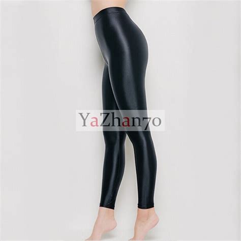 Leohex Women Leggings Sexy Stockings Satin Glossy Opaque Shiny Stretch Gamaschen Ebay