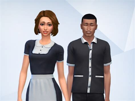 Mod The Sims Maid Outfit