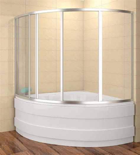 Duschwand / duschabtrennung für badewannen: Badewannenaufsatz 150x100cm Duschbadewanne 150x100 x135 cm ...