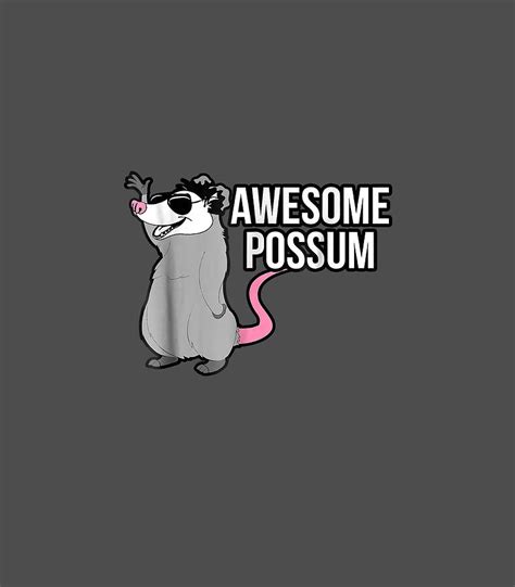 Some Possum Graphic Funny Awesome Possum Digital Art By Wayu Aaleig