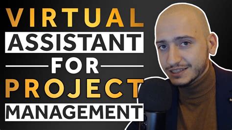 Virtual Assistant For Project Management Project Manager Va Youtube