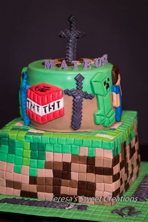 Maybe you would like to learn more about one of these? Minecraft Game Cake - CakeCentral.com