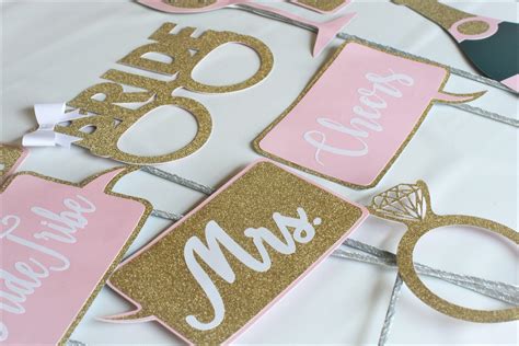 Wedding Photo Booth Props Custom Photo Props Engagement Party Etsy