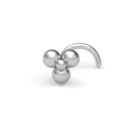 Amazon.com: Nose Stud Ring Surgical Steel Nose Bone Stud Nose Screw Nose Earring Nose Piercing 