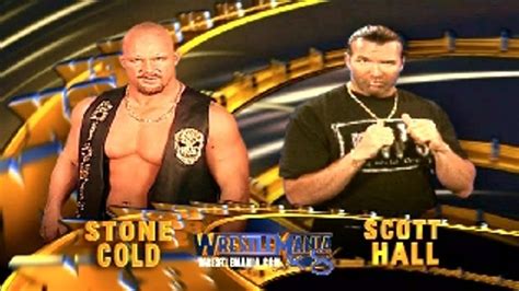 Wwf Wrestlemania 18 Stone Cold Vs Scott Hall Full Match Youtube