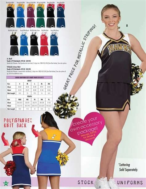50 Best Ideas For Coloring Cheerleading Uniform Packages