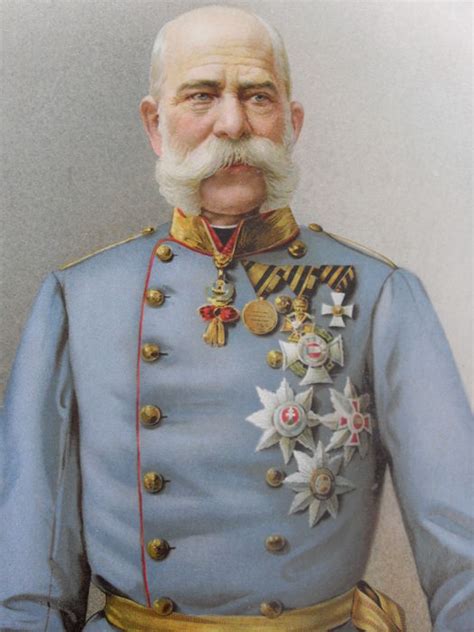 Franz joseph i., * 18. Kaiser Franz Joseph II in Generalsuniform,Franz Joseph in ...