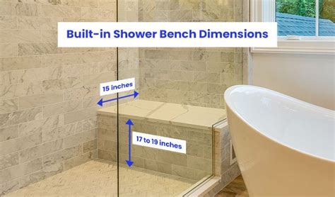 Built In Shower Bench Dimensions Corner Shower Bench Corner Bathtub