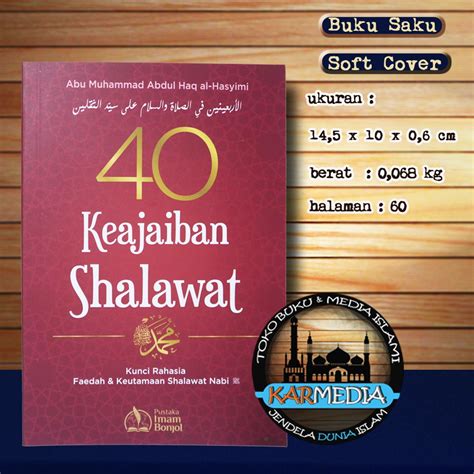 Jual Buku 40 Keajaiban Shalawat Pustaka Imam Bonjol Karmedia