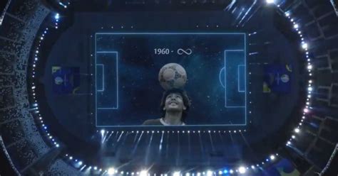 Así fue el espectacular homenaje a Maradona en la Copa América de fútbol