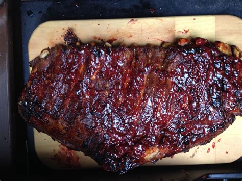 Awesome Spare Ribs With A Raspberry Chipotle Bbq Sauce