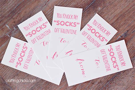 Of is usually retained before pronouns.) the exciting news just knocked my socks off!the news knocked the socks off of everyone in the office. You Knock My "SOCKS" Off Valentine *Free Printable - The ...