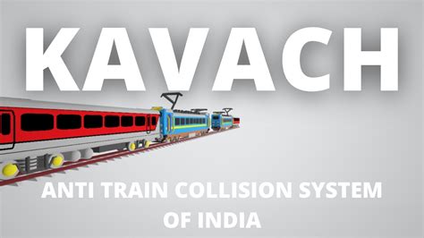 Kavach System Kavach Tcas Anti Train Collision System Indian