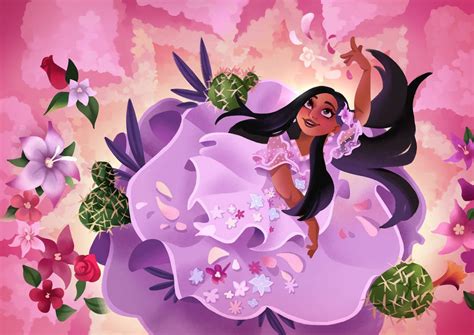 Disneys Encanto Isabela Madrigal Fan Art By Foniksvind On Deviantart
