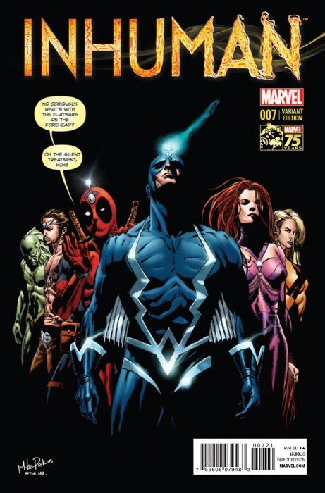 Inhuman 1 Marvel Comics