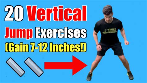 20 Vertical Jump Exercises To Do Every Other Day Full Workout