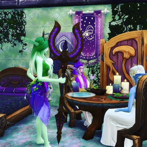 Night Elves In The Sims 4