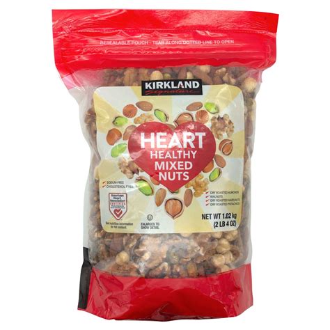 Kirkland Signature Heart Healthy Mixed Nuts — Snackathon Foods