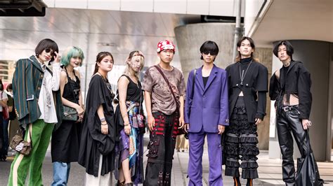 the best street style photos from the spring 2023 shows in tokyo vogue