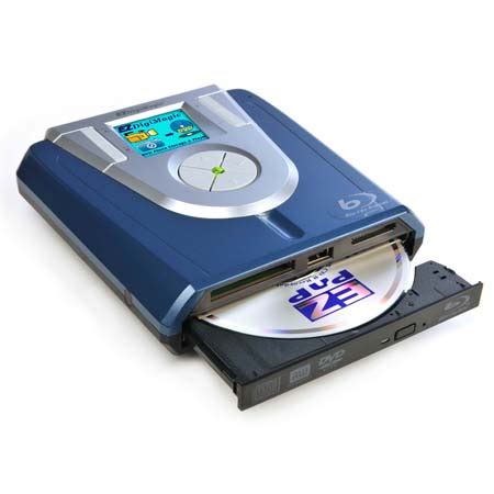 Portable CD Burner, EZDigiMagic DM220-BD-D - Portable CD Burner, Portable Photo Backup, Portable ...