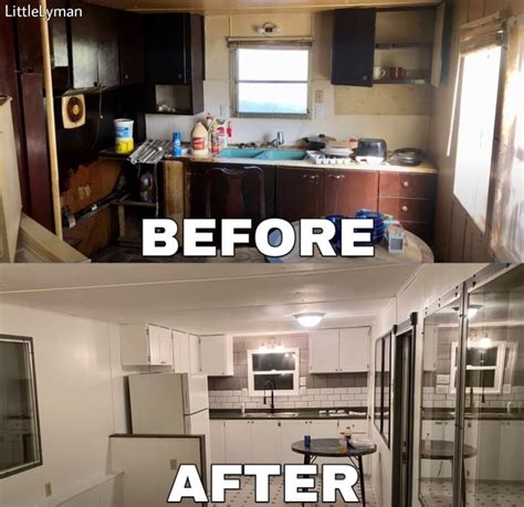 Before After Mobile Home Remodels You Have To See To Believe The MHVillager