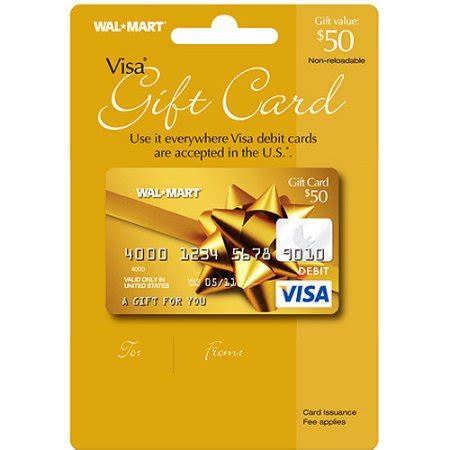 Maybe you would like to learn more about one of these? General Wal-mart Visa Gift Card $50 - Walmart.com - Walmart.com