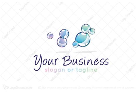Colorful Bubbles Logo