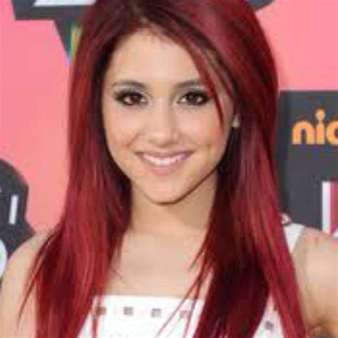 I Love Her Hair Color Ariana Grande Red Hair Ariana Grande Hair