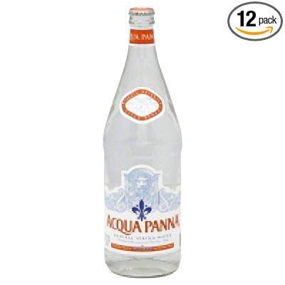 Aqua Panna Spring Water 1 Liter 12 Glass Bottles Walmart Com