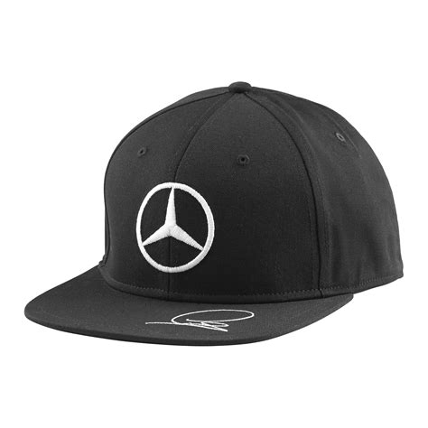 2015 Mercedes Amg Lewis Hamilton Flat Brim Cap Black Or White Adult