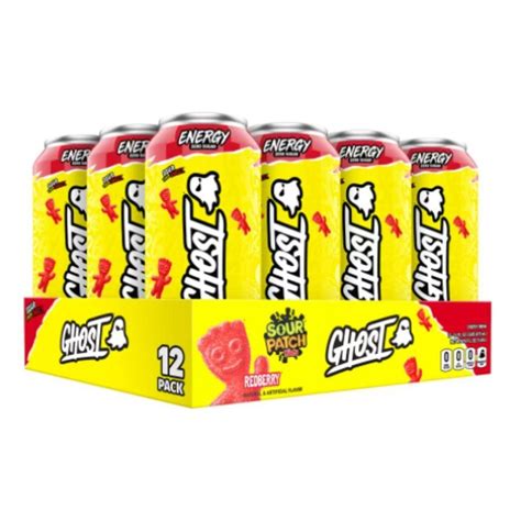 Ghost Energy Drink Officially Licensed Sour Patch Kids Flavor — Best