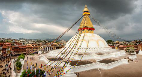 Boudhanath Stupa In Kathmandu Rnepal