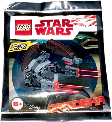 New Star Wars Destroyer Droid Droideka Polybag Lego Set