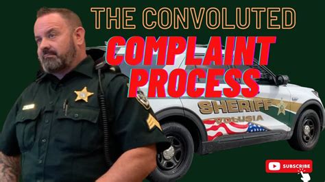 The Convoluted Complaint Process At The Volusia County Sheriff Youtube