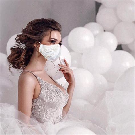 Wedding Face Mask Lace Bridal Mask White Lace Mask Etsy