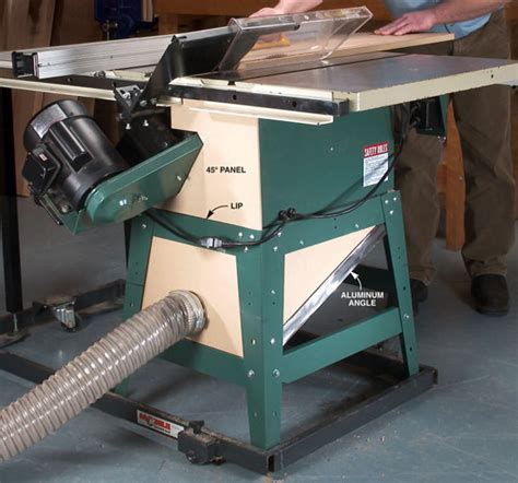 Capture Tablesaw Dust Popular Woodworking