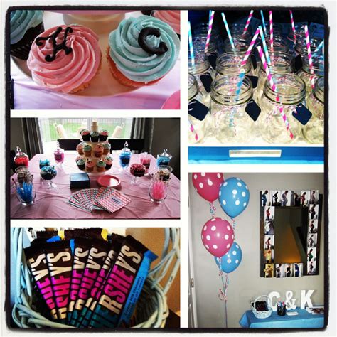 What are cute twin baby shower favors? Twin baby shower! Theme was pink and blue for a girl and a ...