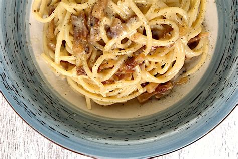 Spaghetti Carbonara Original Italian Recipe My Chef Recipe