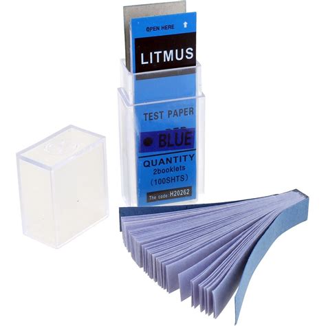 Litmus Blue Test Paper 100 Strips Xump