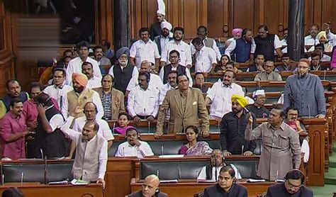 Lok Sabha Adjourned For Day Amid Opposition Uproar Over Delhi Violence